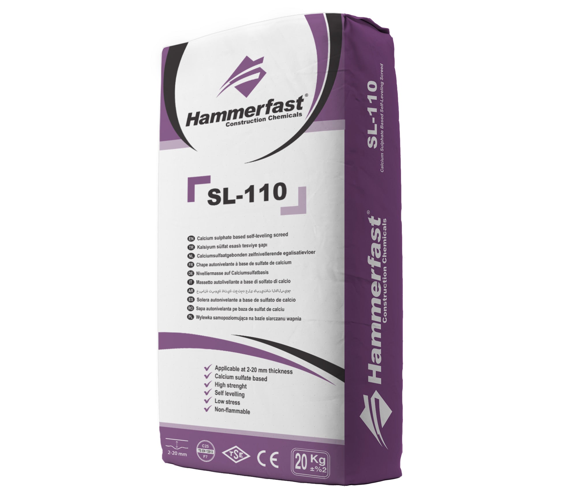 Hammerfast SL-110 FIBER (20kg) – Hammerfast Europe B.V.